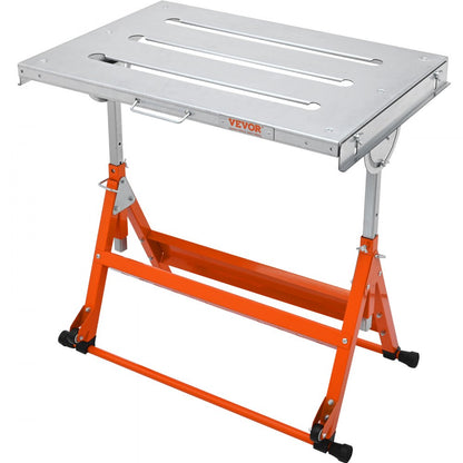 WT400 - 30" x 20" Carbon Steel Welding Table, 400lbs Capacity