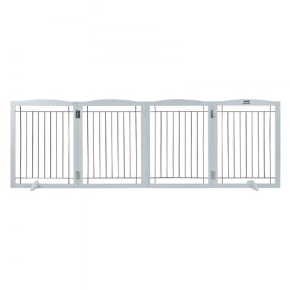 JYWS-9632 - 32" Foldable Dog Gate - Secure & Stylish Pet Barrier
