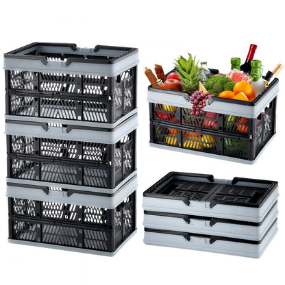 WS-L3 - Set of 3 Collapsible 25L Baskets with Ergonomic Handles