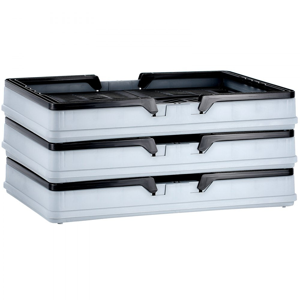 WS-L3 - Set of 3 Collapsible 25L Baskets with Ergonomic Handles