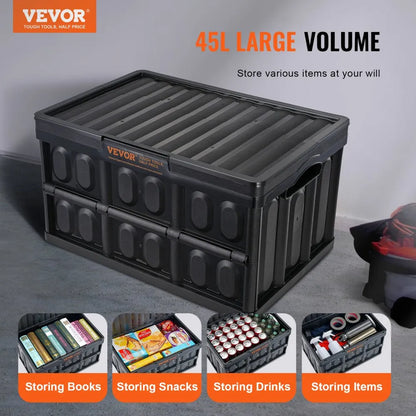 ZJXS533630C - 45L VEVOR Collapsible Storage Bins - Durable & Space-Saving