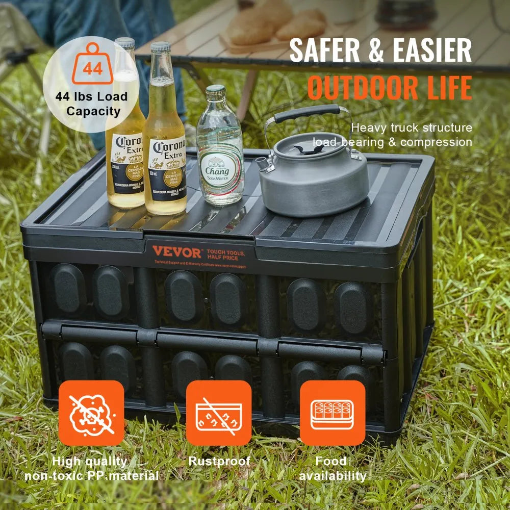 ZJXS533630C - 45L VEVOR Collapsible Storage Bins - Durable & Space-Saving