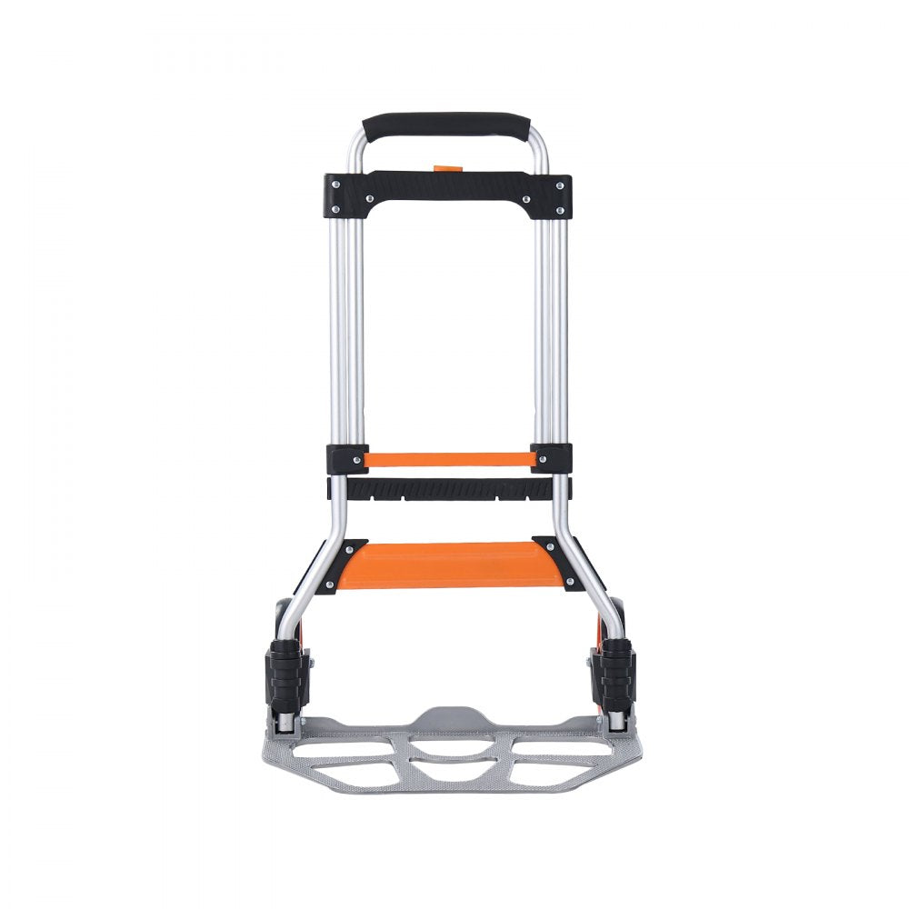 GZS100AT - 275 lbs Lightweight Aluminum Folding Hand Truck with Telescoping Handle