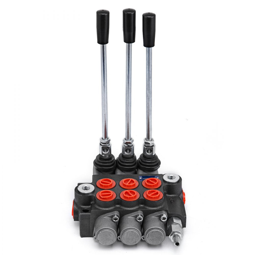 010708075347 - 3 Spool 11 GPM Cast Iron Hydraulic Control Valve