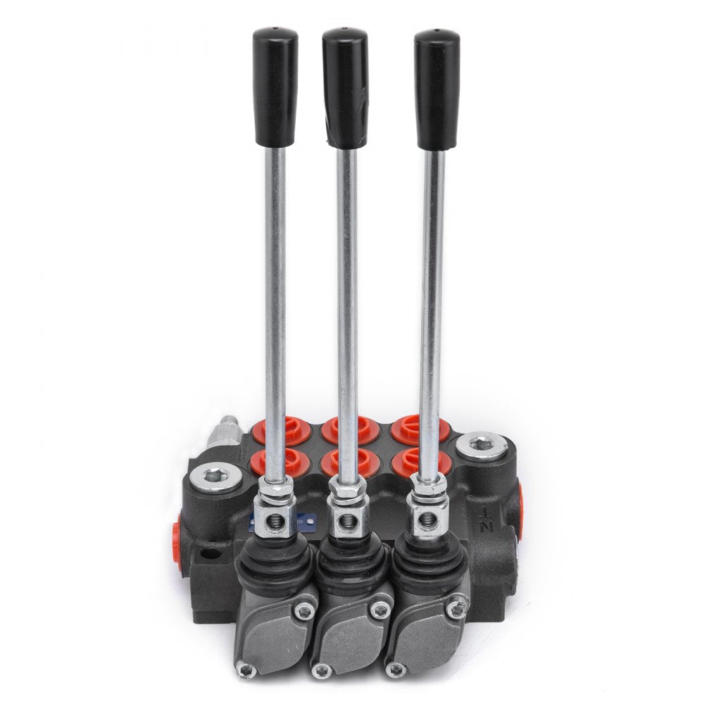 010708075347 - 3 Spool 11 GPM Cast Iron Hydraulic Control Valve