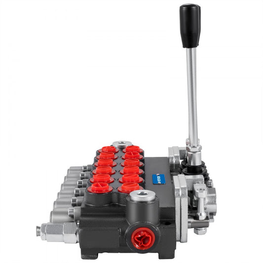 6Spool114500 - Compact Hydraulic Control Valve, 11GPM, Adjustable Relief