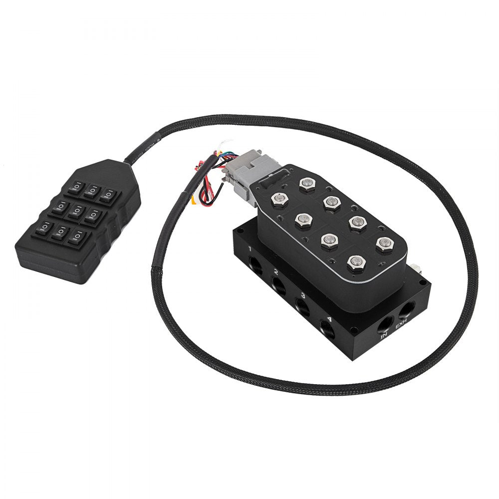 010233009883 - 4-Spring Air Valve Manifold with 200 PSI Capacity