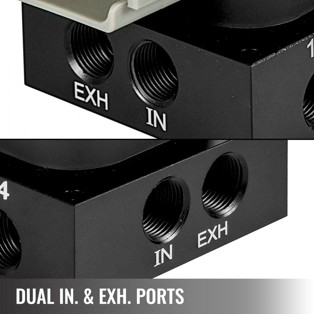 010233009883 - 4-Spring Air Valve Manifold with 200 PSI Capacity