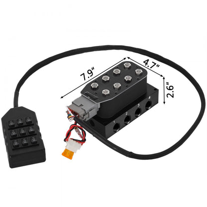 010233009883 - 4-Spring Air Valve Manifold with 200 PSI Capacity