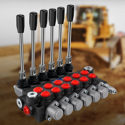 6spool113600 - Compact 11GPM Hydraulic Control Valve for Mobile Applications