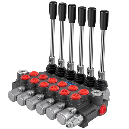 6spool113600 - Compact 11GPM Hydraulic Control Valve for Mobile Applications