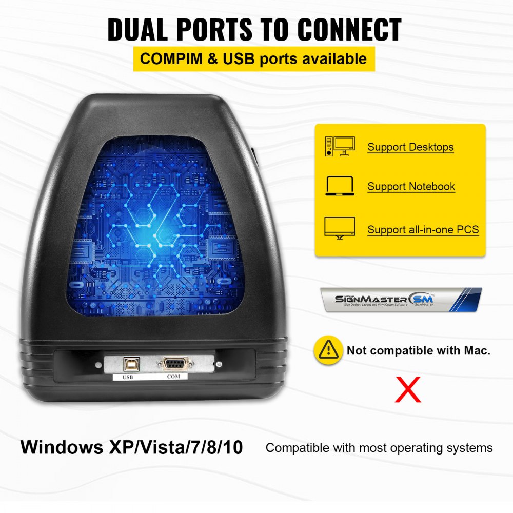 KI-1350 - 53-Inch Vinyl Cutter Plotter with Design Software