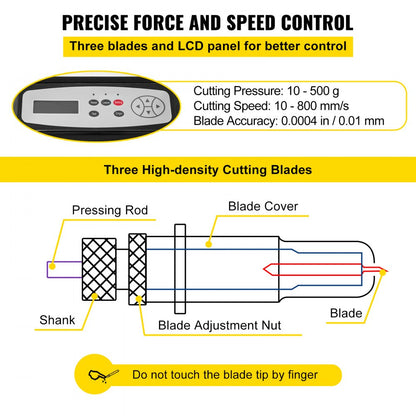 010154197541 - 53" Professional Vinyl Cutter for Custom Labels & Signs