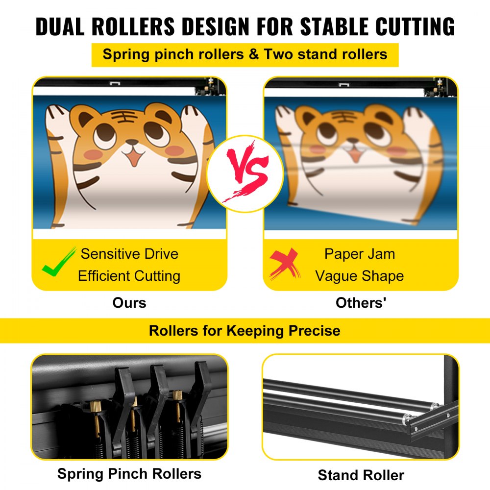 010154197541 - 53" Professional Vinyl Cutter for Custom Labels & Signs