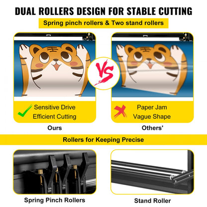 010154197541 - 53" Professional Vinyl Cutter for Custom Labels & Signs