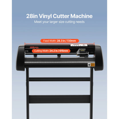 KI-720A - 28.3in VEVOR Vinyl Cutter with LCD & Fast Speed