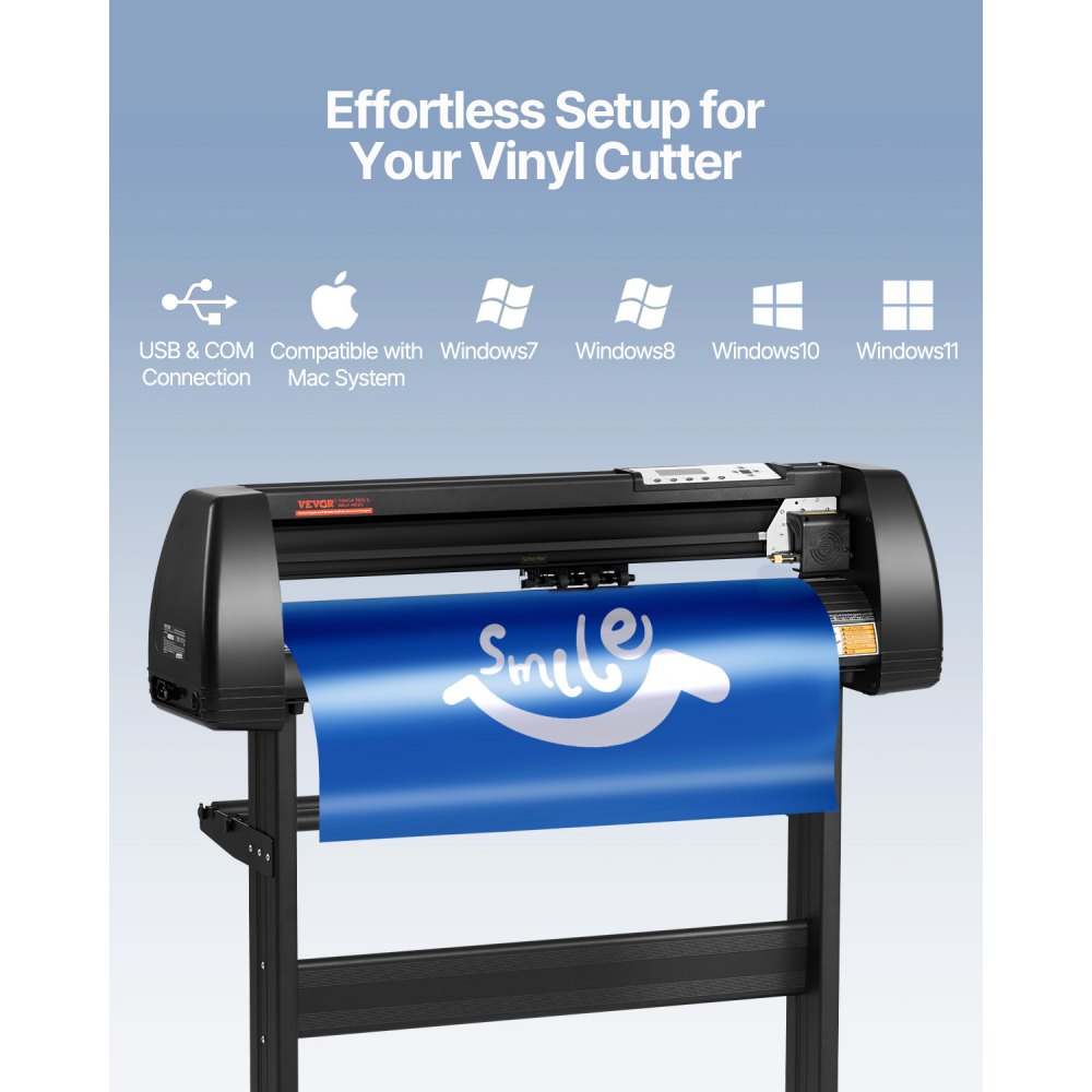 KI-720A - 28.3in VEVOR Vinyl Cutter with LCD & Fast Speed