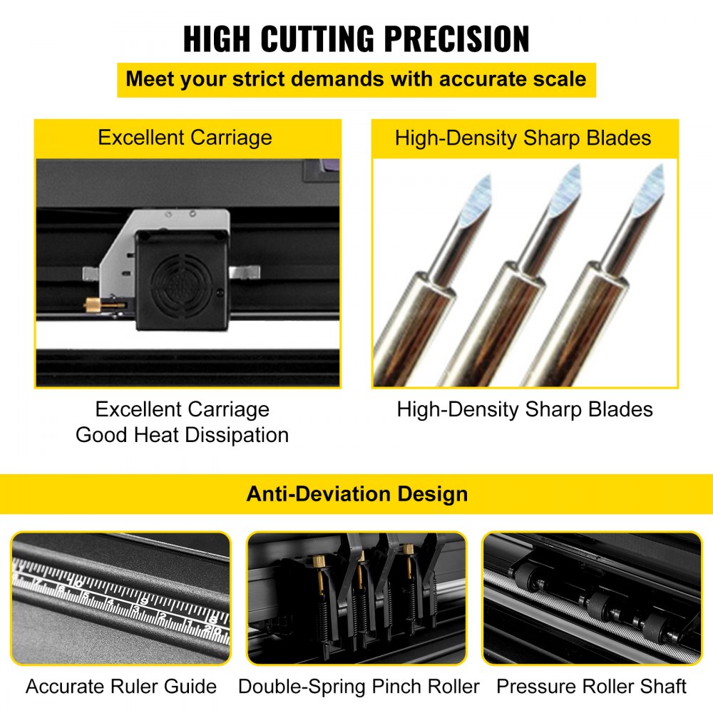 010494293486 - 28in Vinyl Plotter with LCD Panel for Custom Designs