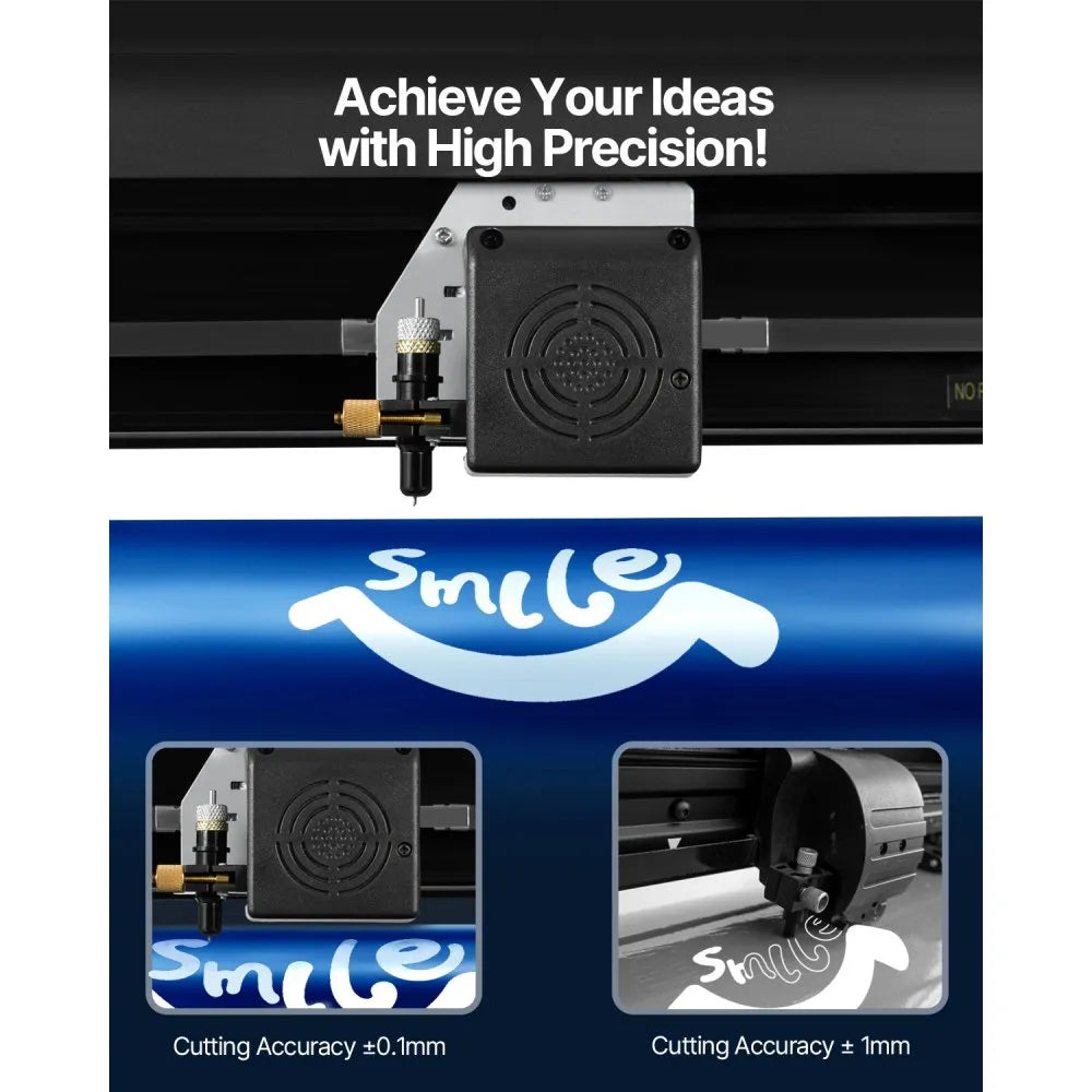 010489910866 - 34-Inch VEVOR Vinyl Cutter for Custom Labels & Signs