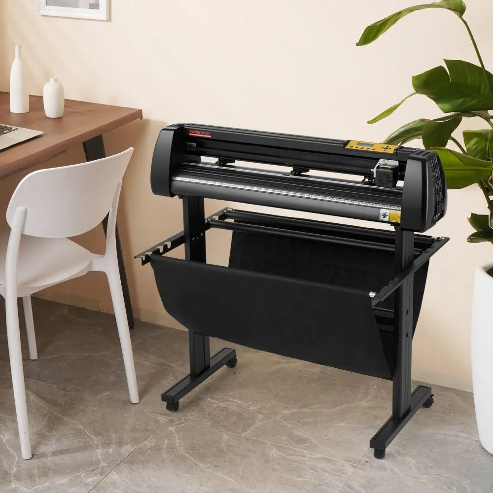 010489910866 - 34-Inch VEVOR Vinyl Cutter for Custom Labels & Signs