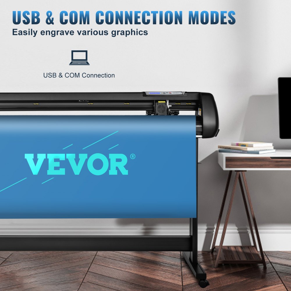 SK-1350L - 53" VEVOR Vinyl Cutter with SignMaster Software