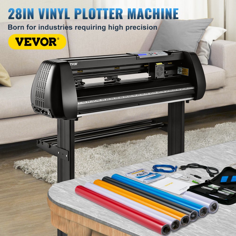SK-720L - 28" VEVOR Vinyl Cutter with Bluetooth & SignMaster Software