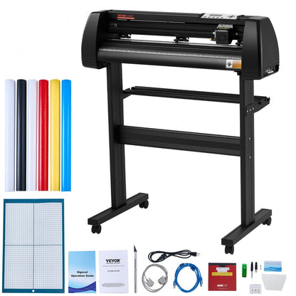 KI-720 - 28" VEVOR Vinyl Cutter with LCD & Adjustable Rollers
