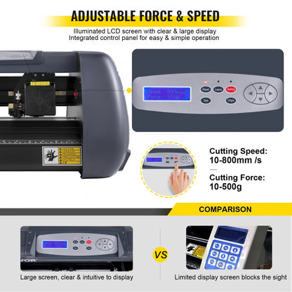 010606976986 - 14-Inch Professional Vinyl Cutter with SIGNMASTER Software