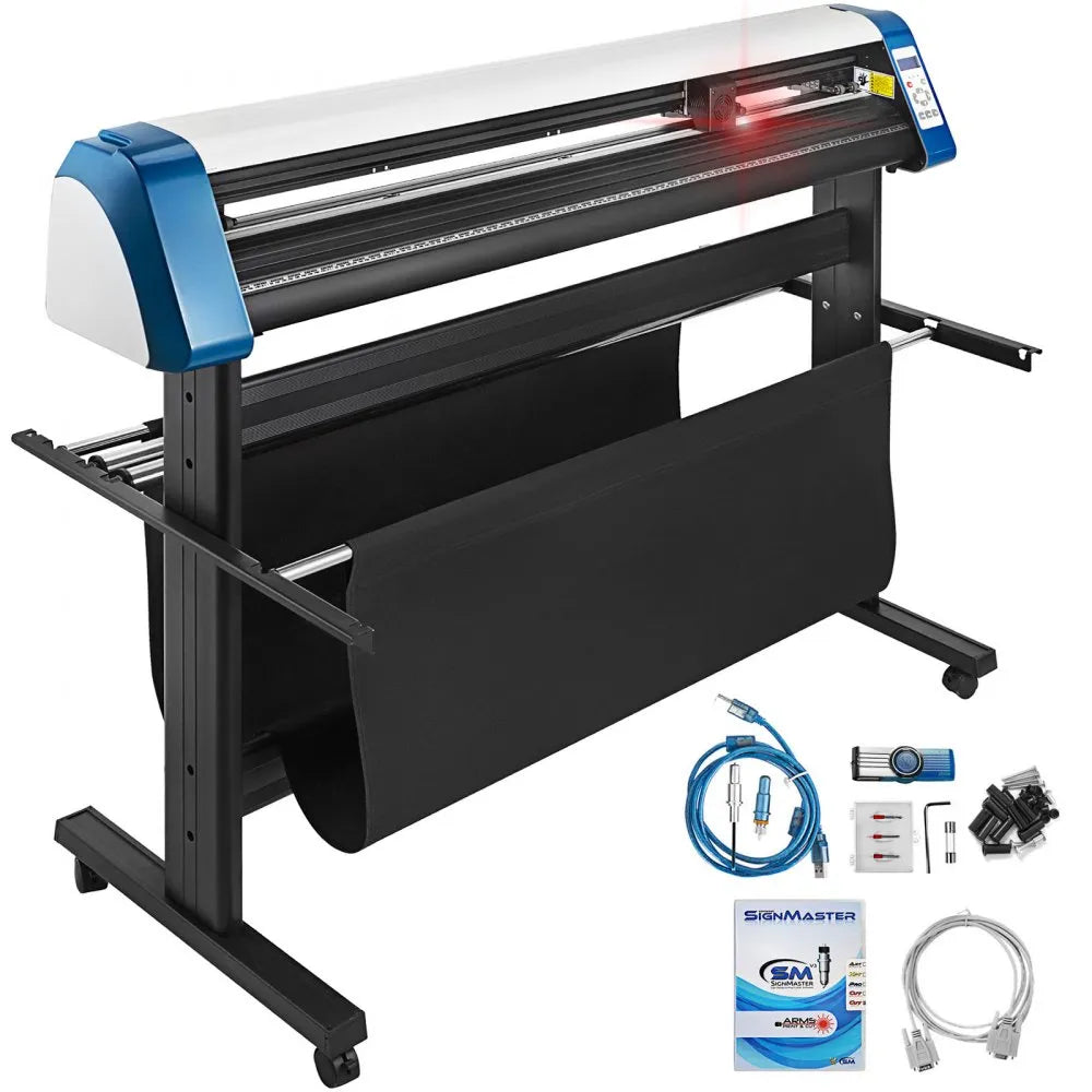 010468459123 - 53-Inch Semi-Automatic Vinyl Cutter with Optical Eye