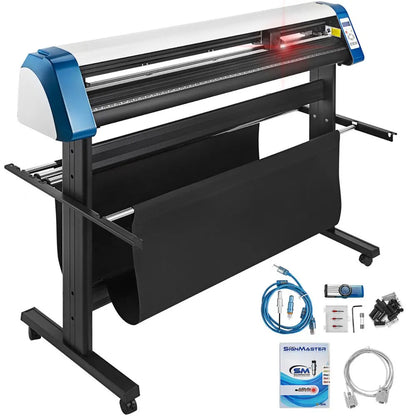 010468459123 - 53-Inch Semi-Automatic Vinyl Cutter with Optical Eye