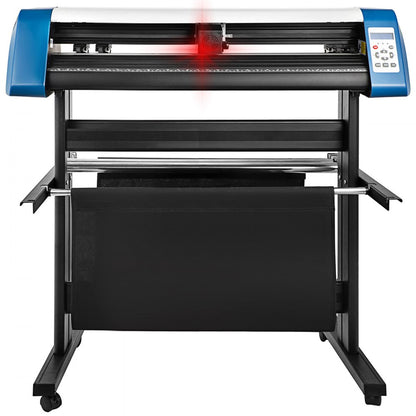 010949639069 - 34-Inch VEVOR Vinyl Cutter with LED Display & High-Speed Precision