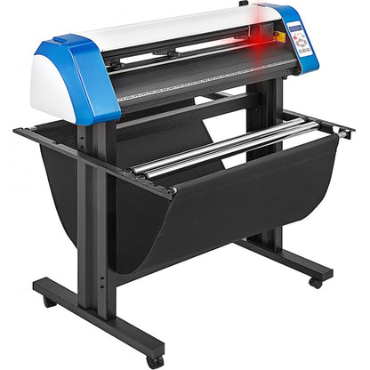 010949639069 - 34-Inch VEVOR Vinyl Cutter with LED Display & High-Speed Precision