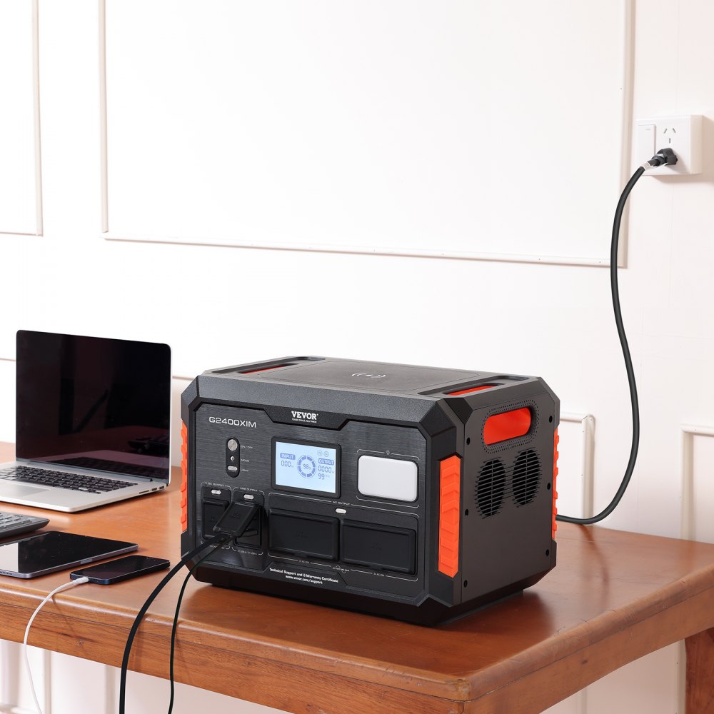 H2400IM - 1843Wh VEVOR Portable Power Station for Outdoor Adventures