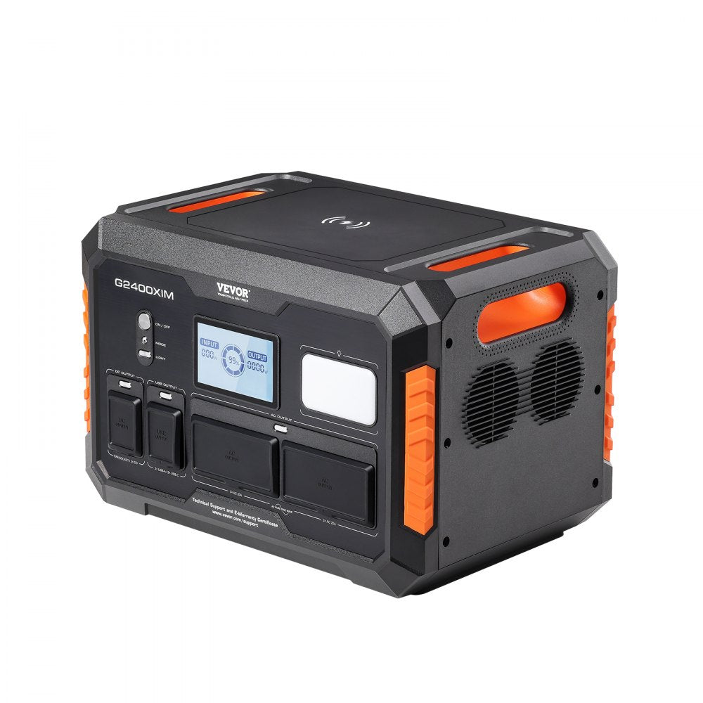 H2400IM - 1843Wh VEVOR Portable Power Station for Outdoor Adventures