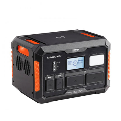 H2400IM - 1843Wh VEVOR Portable Power Station for Outdoor Adventures
