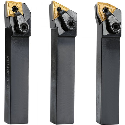 5830 - Durable 40Cr Steel Lathe Tool Holder Set for Precision Tasks