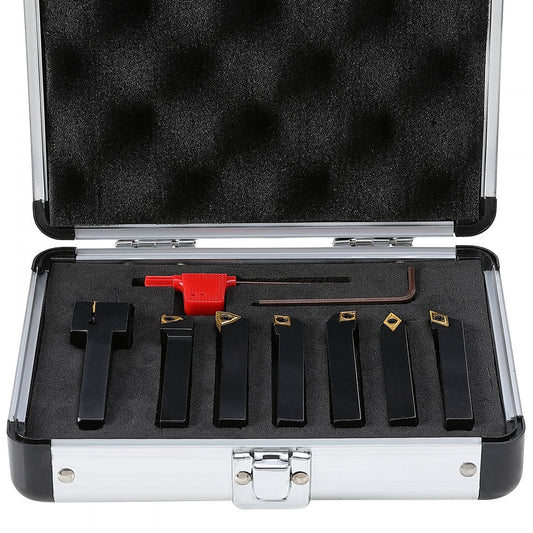 3870 - 7-Piece Lathe Tool Holder Set for Precision Cutting