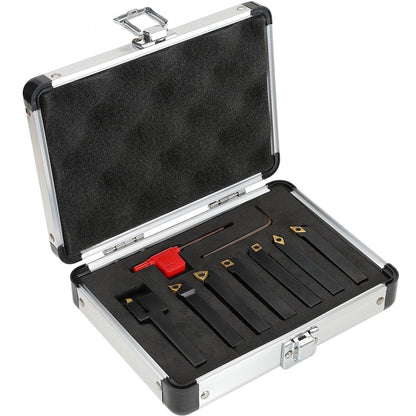 3870 - 7-Piece Lathe Tool Holder Set for Precision Cutting