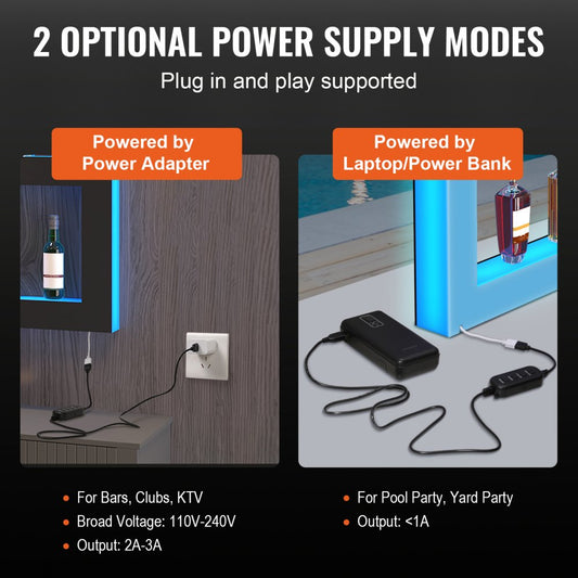 ok-s-48 - LED Acrylic Shelf for 24 Bottles with Remote & App Control