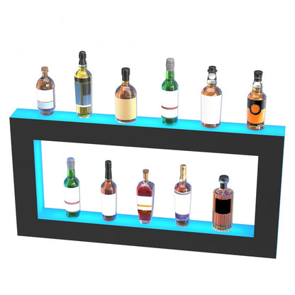 ok-s-48 - LED Acrylic Shelf for 24 Bottles with Remote & App Control