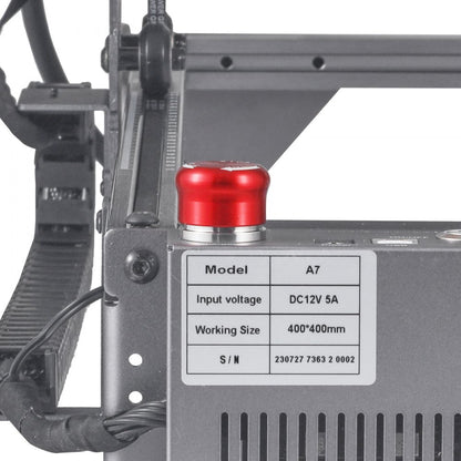 A7 - VEVOR 10W Laser Engraver 15.7" x 15.7" for Precise Cutting