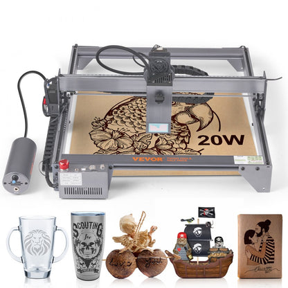G3 - 20W Laser Engraver, 15.7" x 15.7", Easy Setup & Durable Design