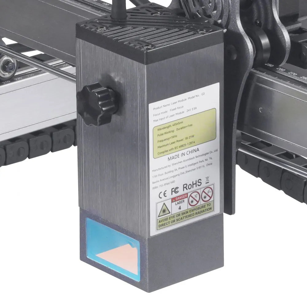 G3 - Beginner-Friendly 20W Laser Engraver, 15.7" x 15.7"