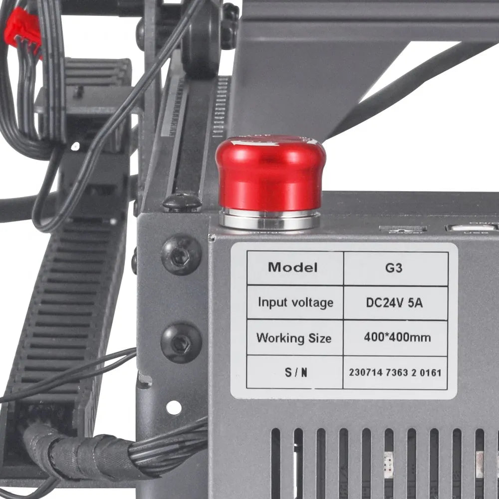 G3 - Beginner-Friendly 20W Laser Engraver, 15.7" x 15.7"