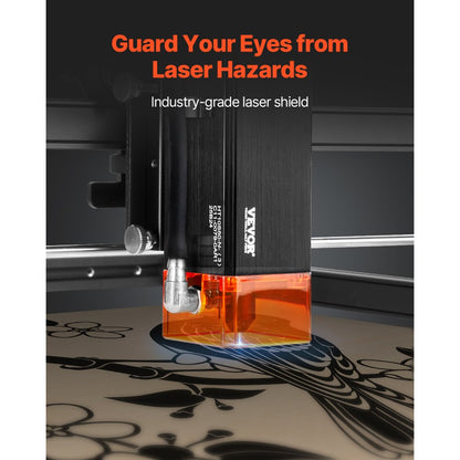 A7 - 10W Laser Engraver, 14.9 x 15.7 in, High Precision