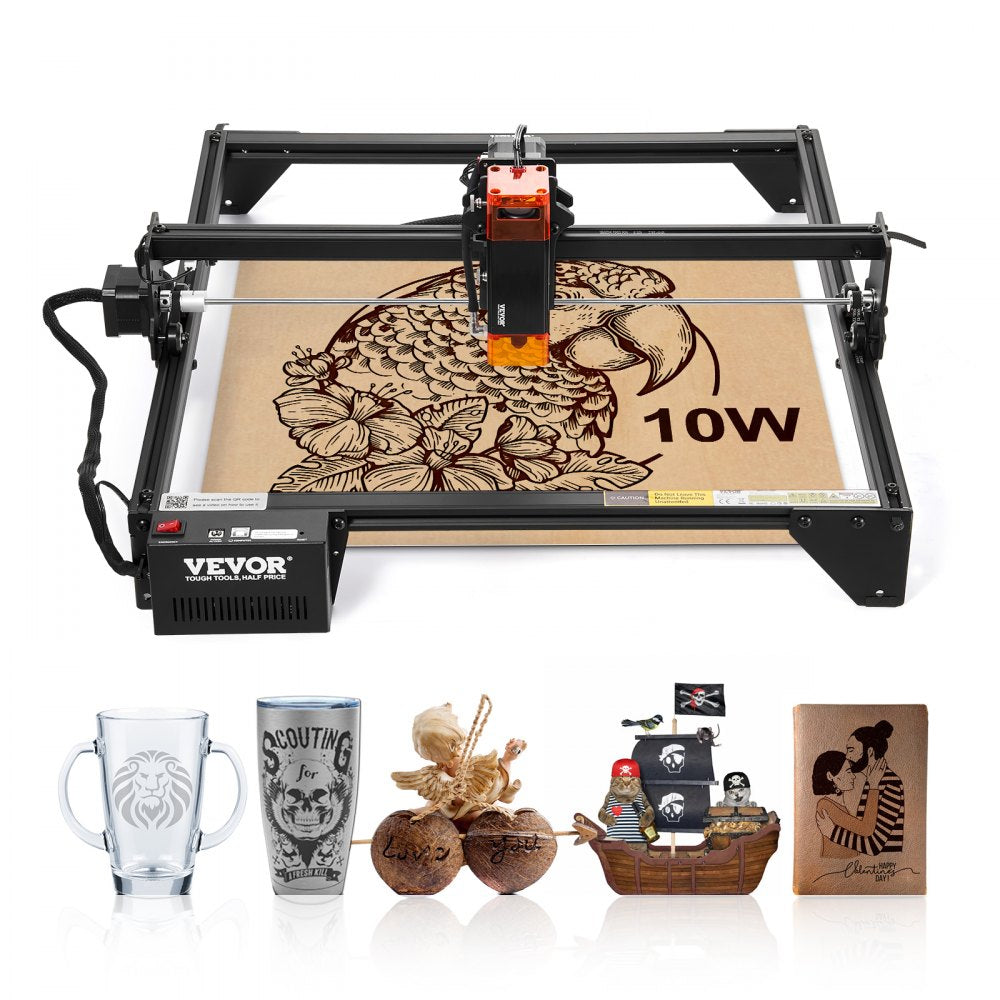 A7 - 10W Laser Engraver, 14.9 x 15.7 in, High Precision
