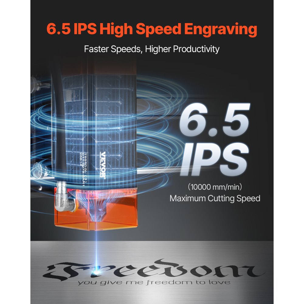 A7 - 5W Laser Engraver, 380 x 400 mm, Easy Assembly