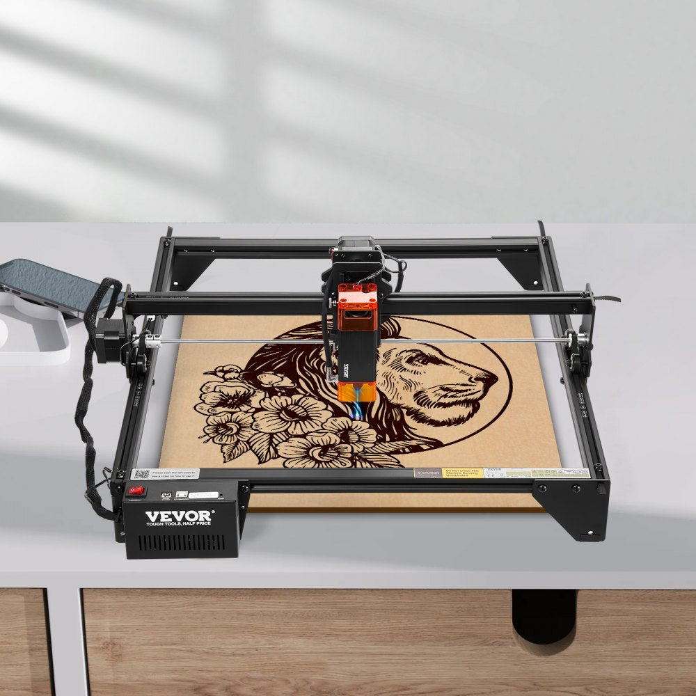 A7 - 5W Laser Engraver, 380 x 400 mm, Easy Assembly