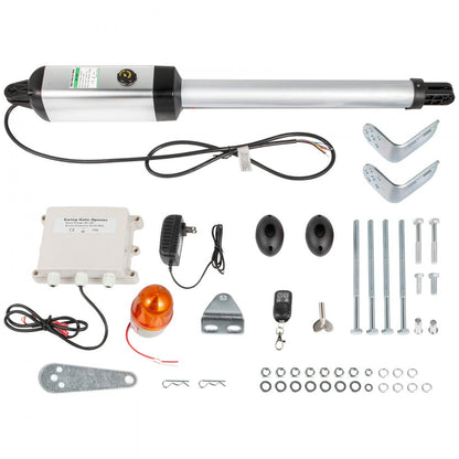 010814047198 - VEVOR Electric Swing Gate Opener with Auto Close Feature