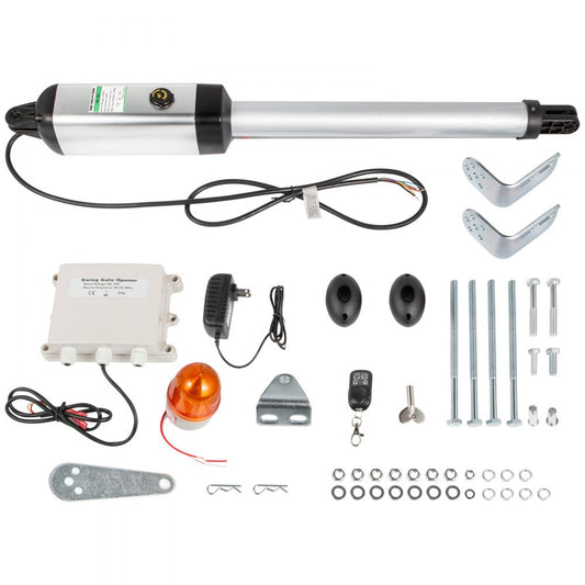 010814047198 - VEVOR Electric Swing Gate Opener with Auto Close Feature